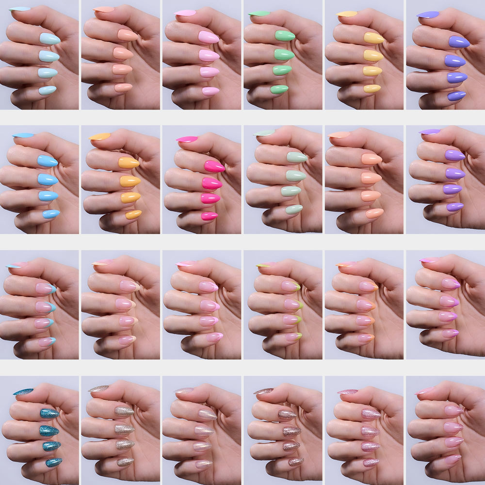 Beetles Chromatic Reverie 24 colors offer matte, glossy, and glitter options.