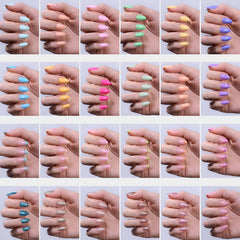 Beetles Chromatic Reverie 24 colors offer matte, glossy, and glitter options.