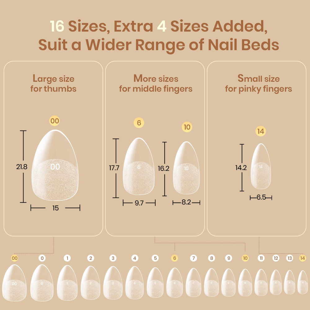 Beetles flat-X almond tips with flush fit for secure wear and reduced lifting.