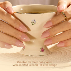 Beetles 16-size set (00–14) ensures accurate sizing for diverse nail shapes.