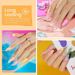 Beetles neon blue gel polish swatch ideal for statement nails