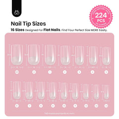 Beetles Tipex tips with half-matte texture improve adhesion during wear.