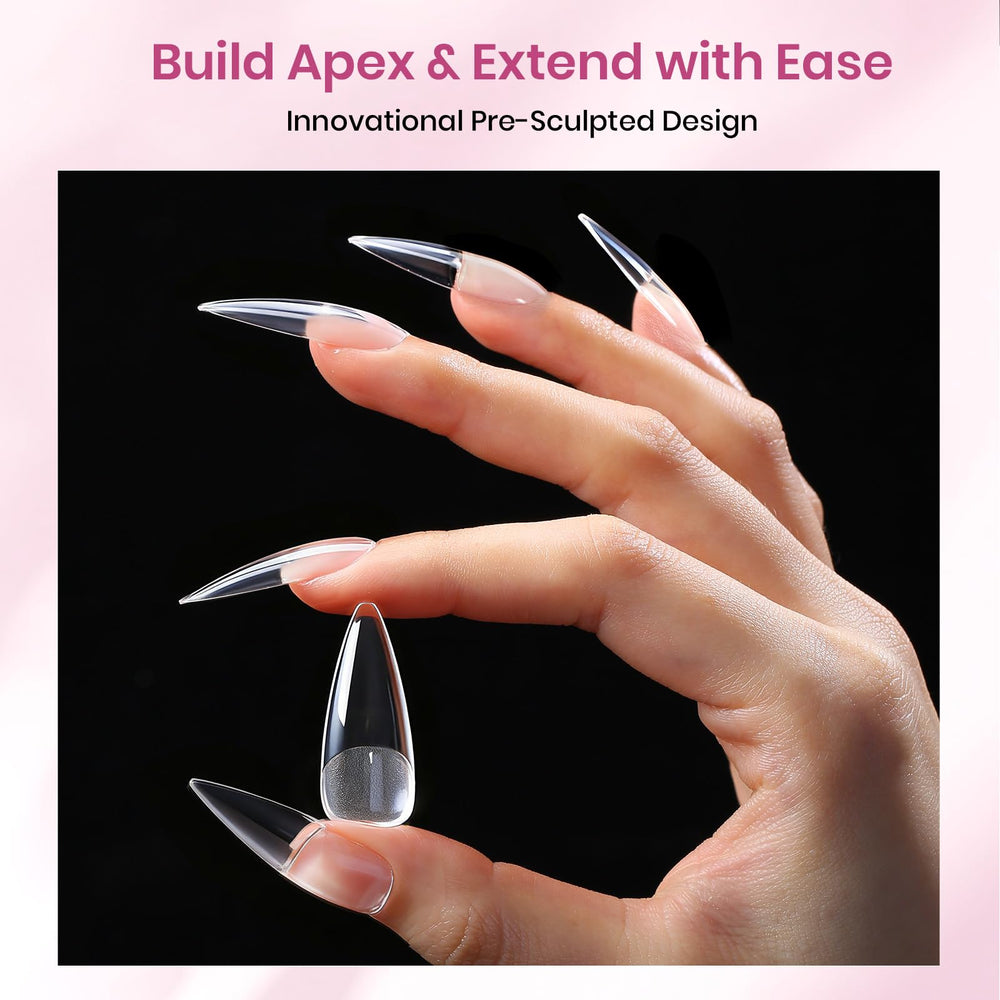 Beetles Tipex Lite 16 sizes 00–14 for precise nail fit.