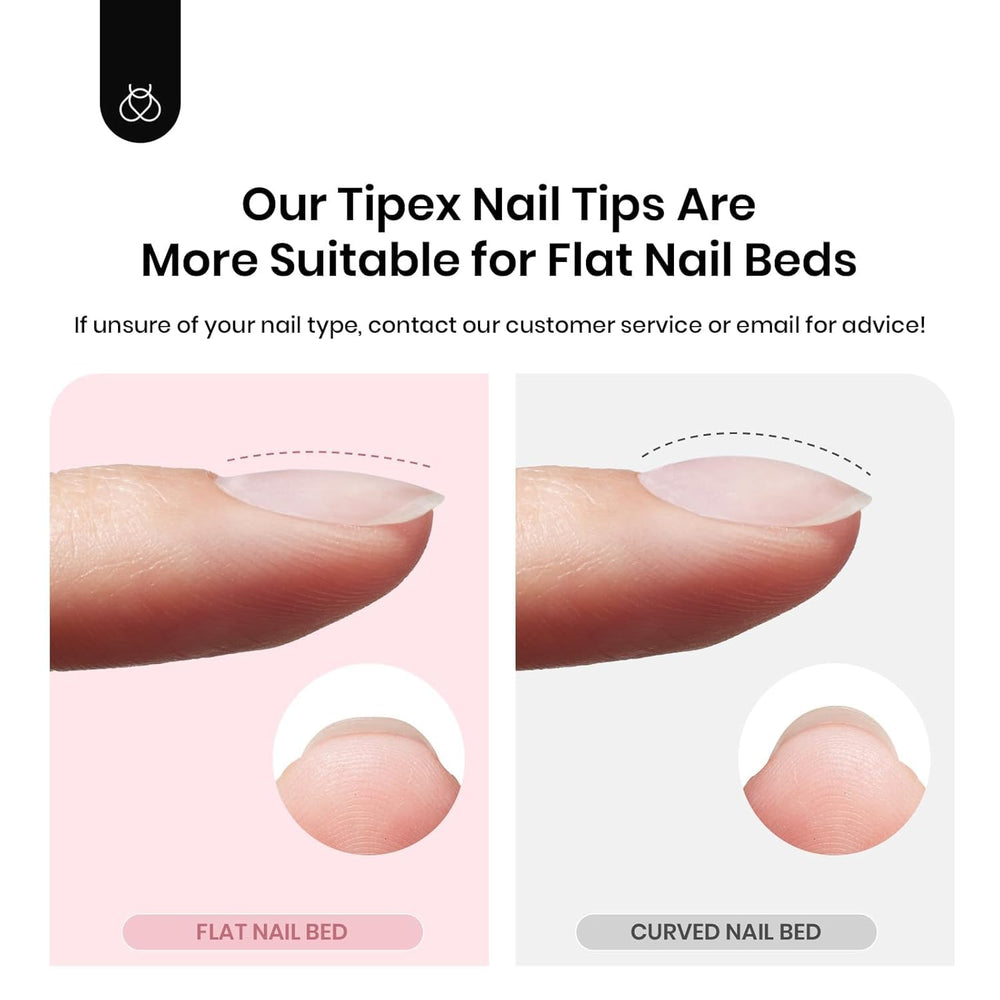 Beetles Tipex tips hold rhinestones and charms with ease.