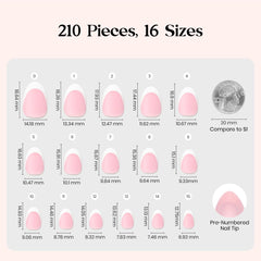 Primer, soft gel tips, color gel, and French designs included