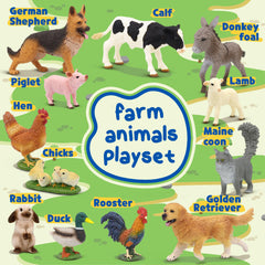 Beetots Farm Animals Set pig figurine with textured details for display.