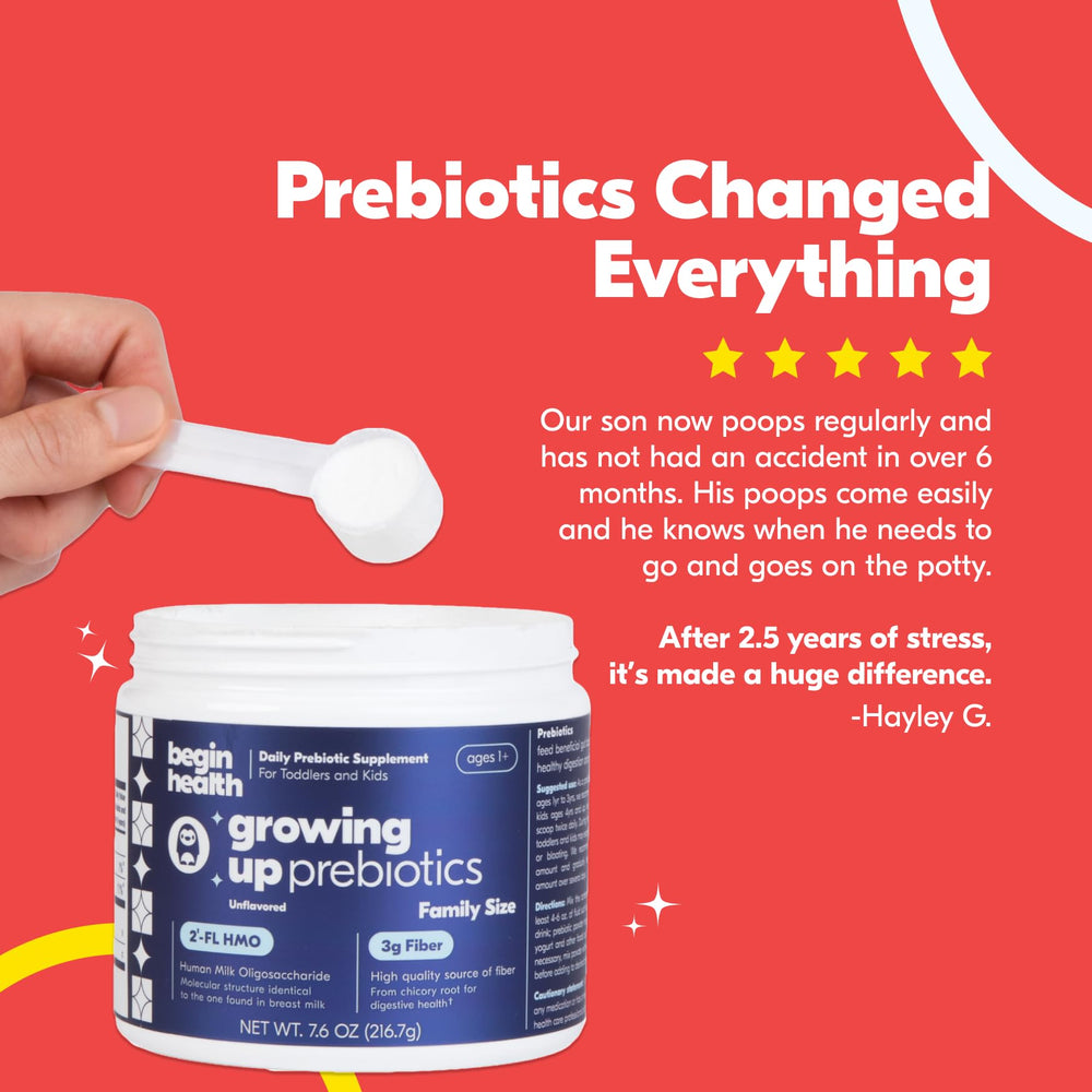 Begin Health family-safe formula is non-GMO, gluten-free, and allergen-light