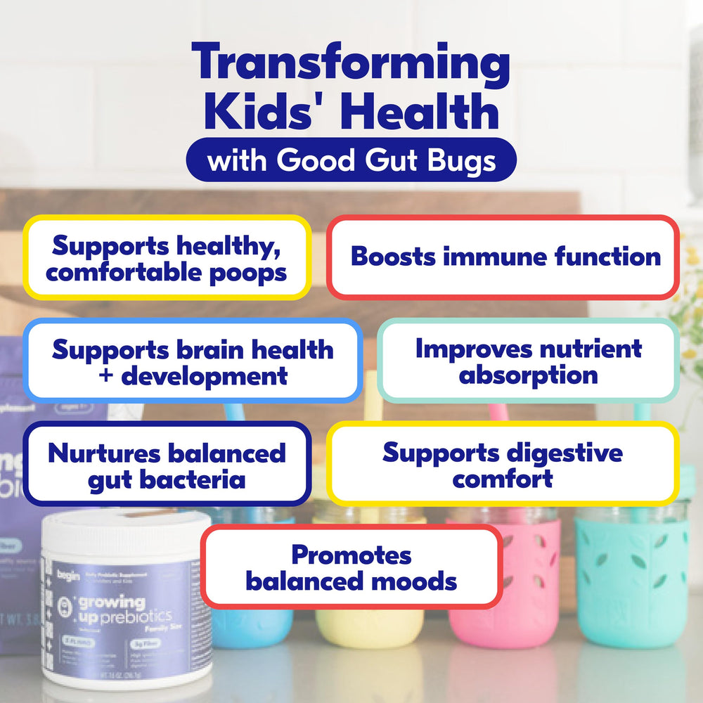 Unflavored, texture-free powder blends into water, yogurt, applesauce, or smoothies