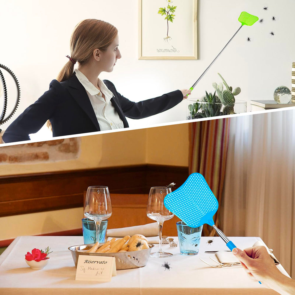 Begonia fly swatter 3-pack for multiple rooms or spaces.