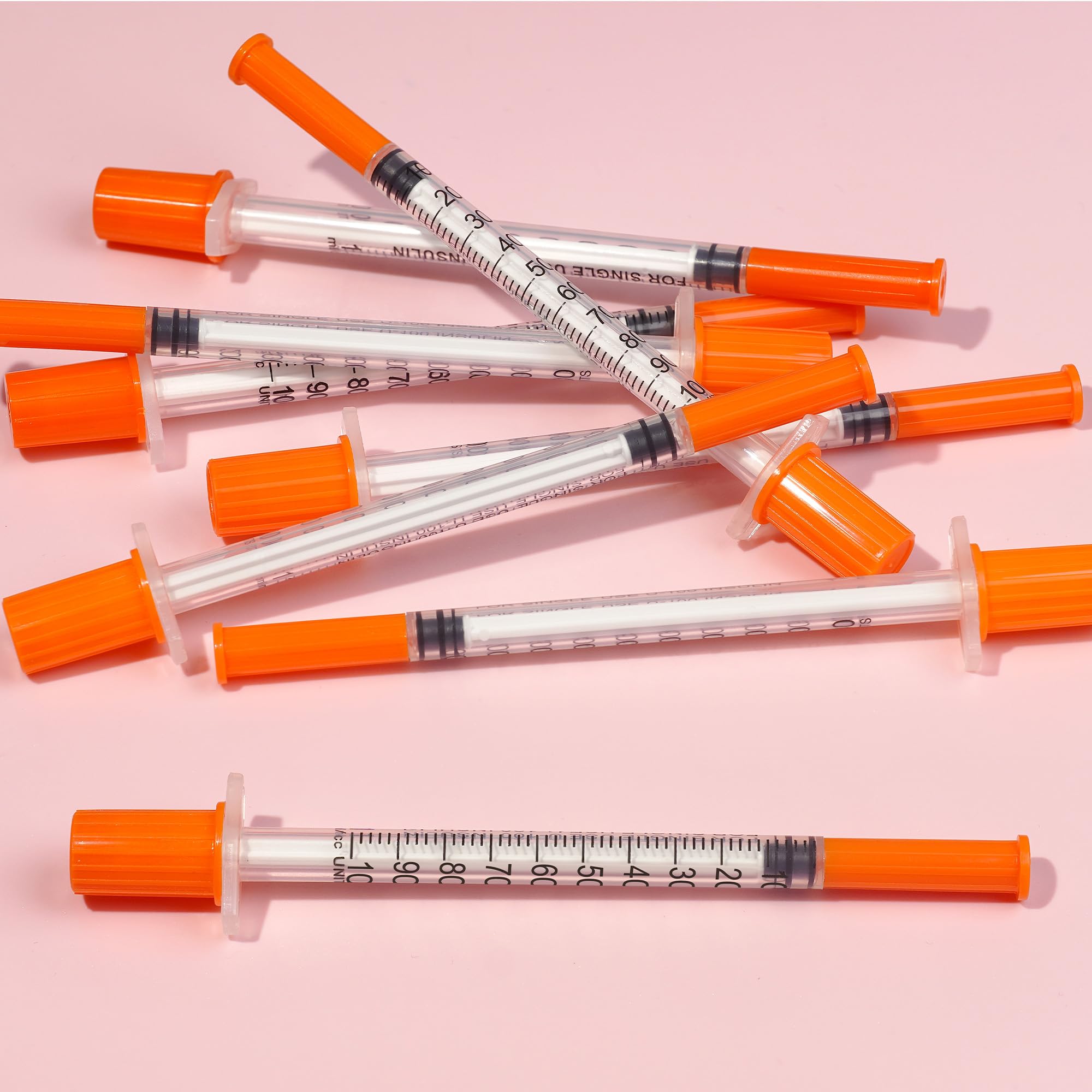 Box of 100 BeHerk syringes ready for multiple uses