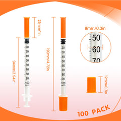 BeHerk syringe individually wrapped for hygienic ready-to-use packaging