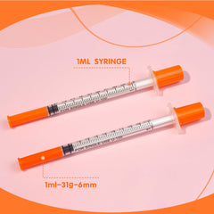 BeHerk syringe with a smooth plunger for effortless operation