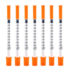 Beicok 1cc syringe with 32G 1/4in 6mm U-100 for precise dosing