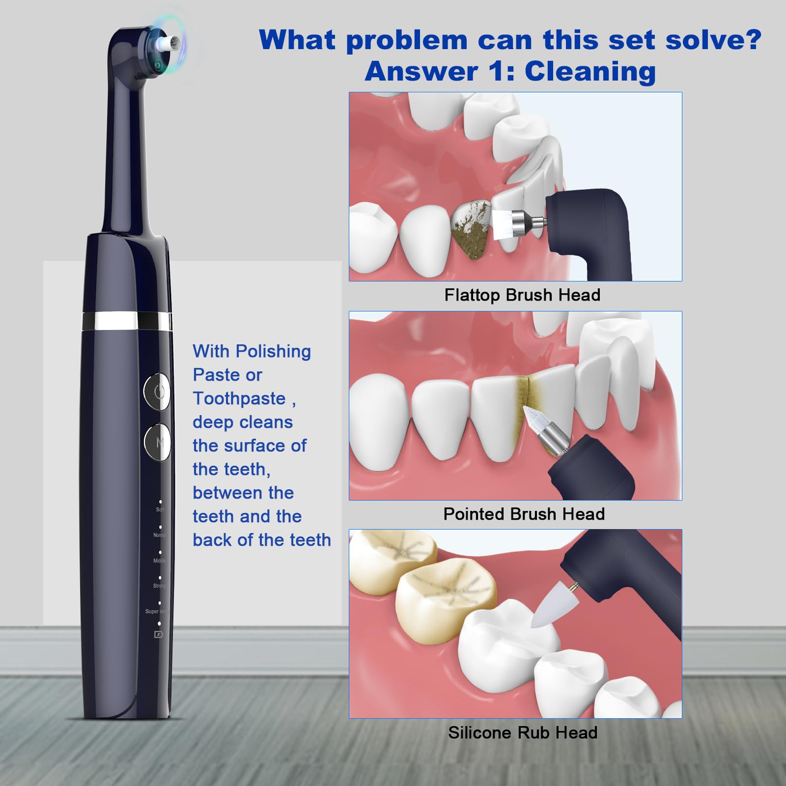 Beiermu Polisher with professional paste included for enhanced polishing.