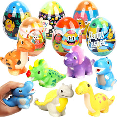 BEIGUO Easter eggs with dinosaur squishies for kids’ Easter fun