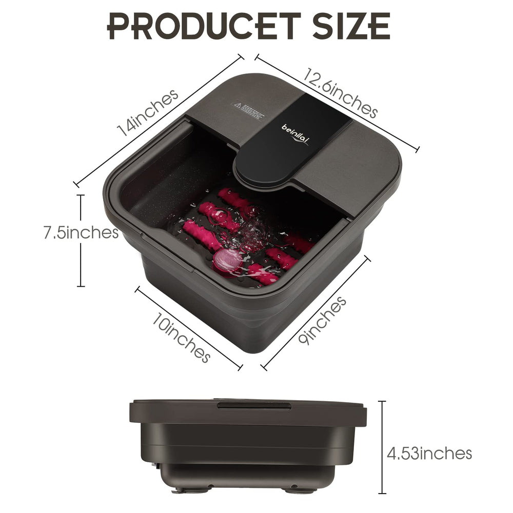 Beinilai foot spa in premium gift packaging for a thoughtful present