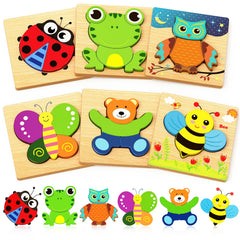 Bekayshad bear puzzle for toddlers improves color recognition and fine motor skills
