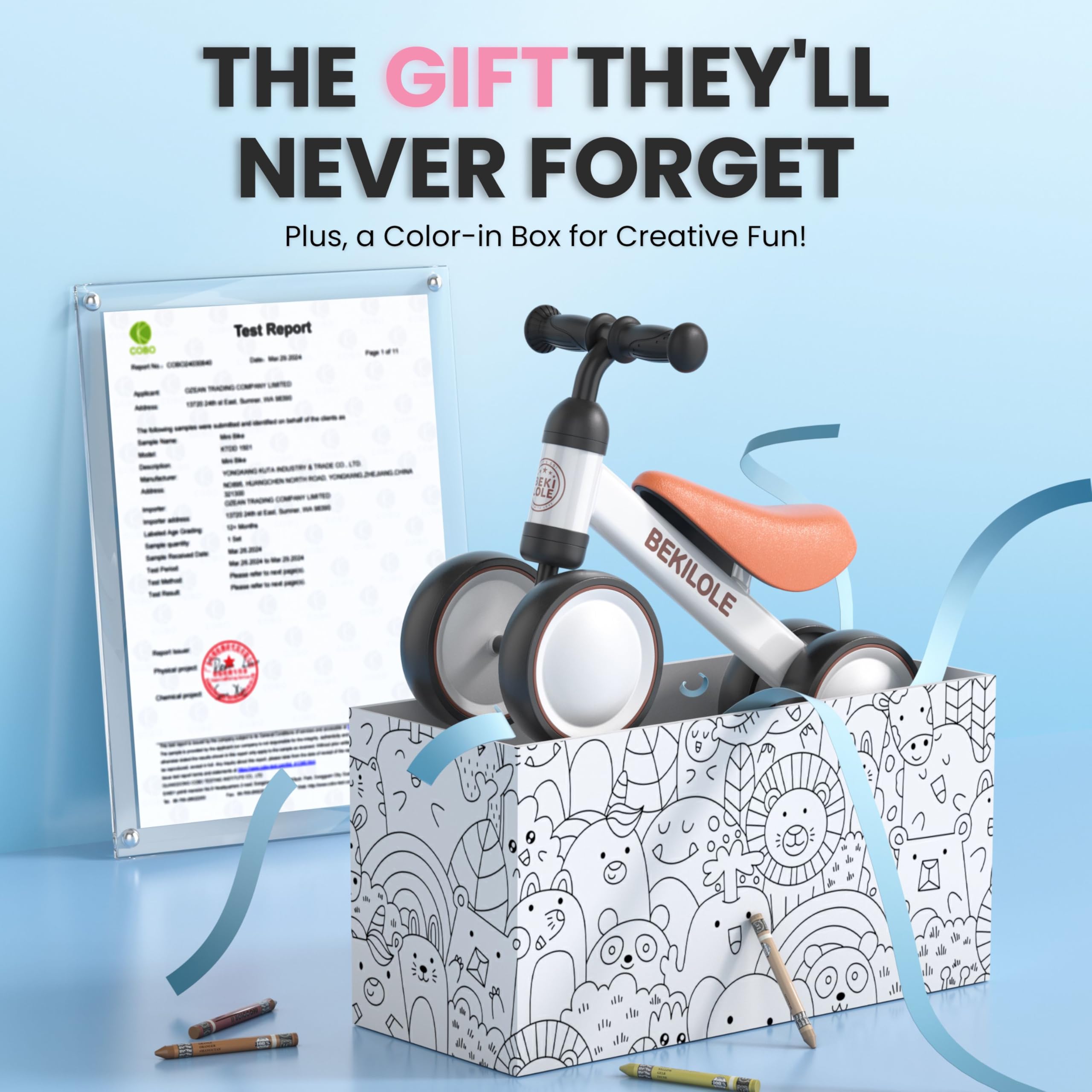 Bekilole quick 2-minute assembly saves time before celebrations.