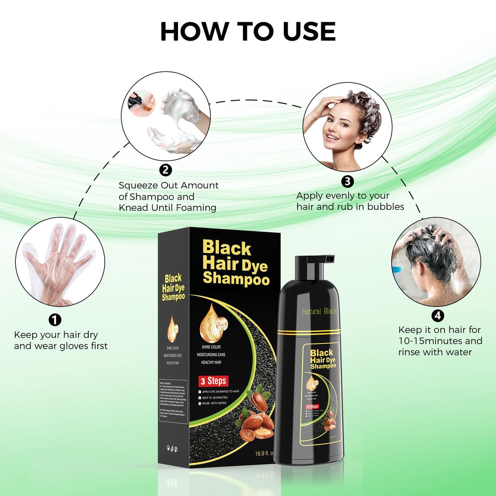 Smooth lather distributes color evenly through hair