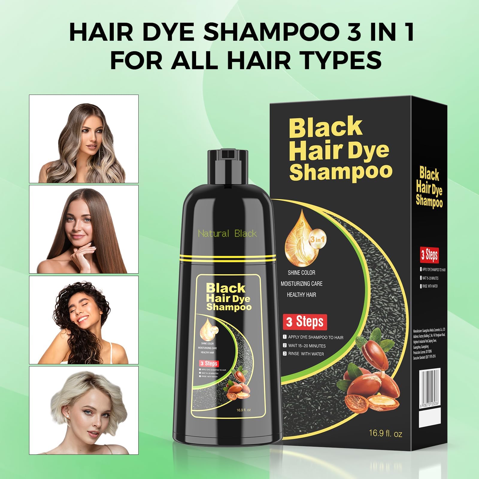 Paraben-free BELEZALIB formula supports gentle hair coloring