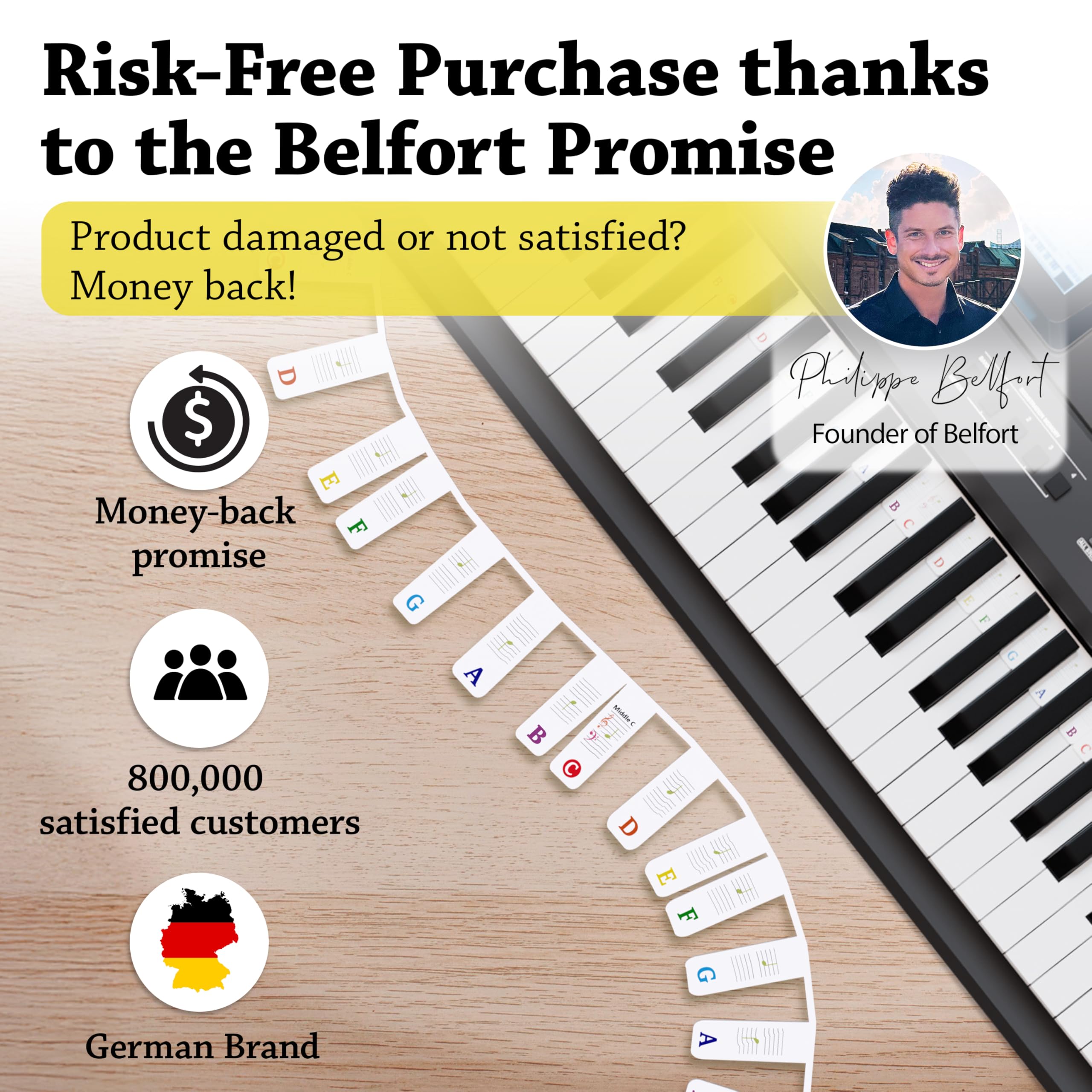 Belfort gift box included for gifting and storage