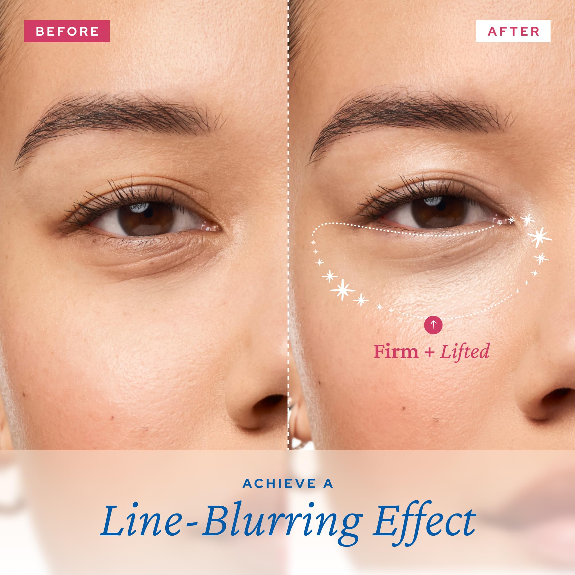 close-up of belif eye serum gel texture for refreshing hydration