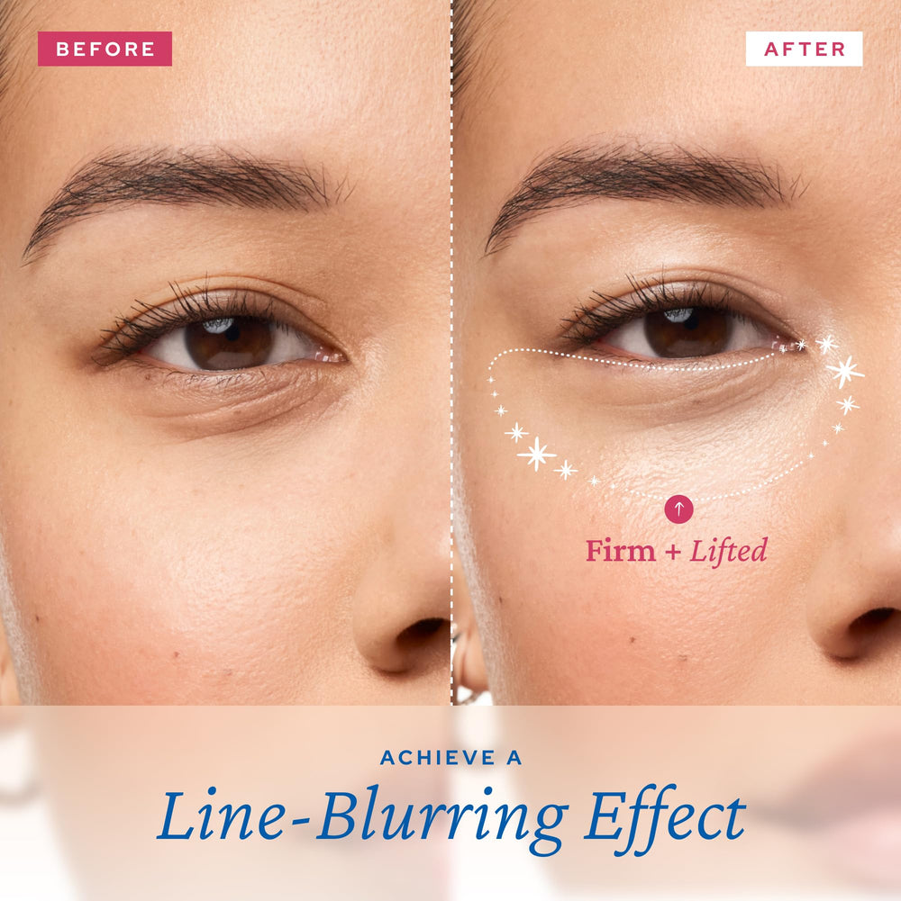 close-up of belif eye serum gel texture for refreshing hydration