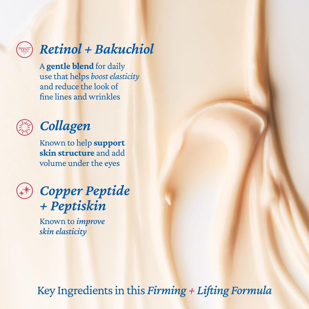 upper lid firming action demonstrated by belif product