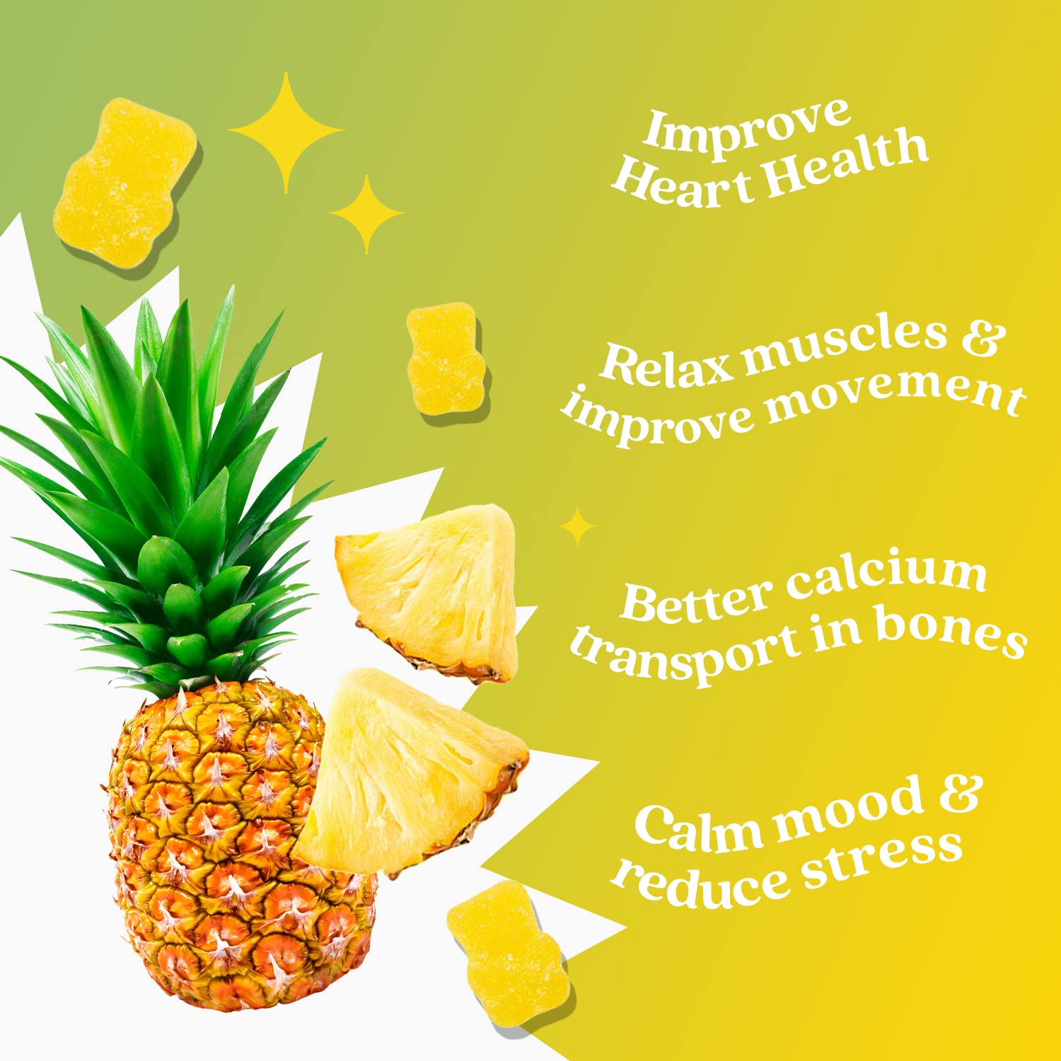 Label highlights gluten-free and non-GMO BeLive gummies