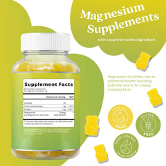 BeLive magnesium gummies for kids, chewable and easy to dose