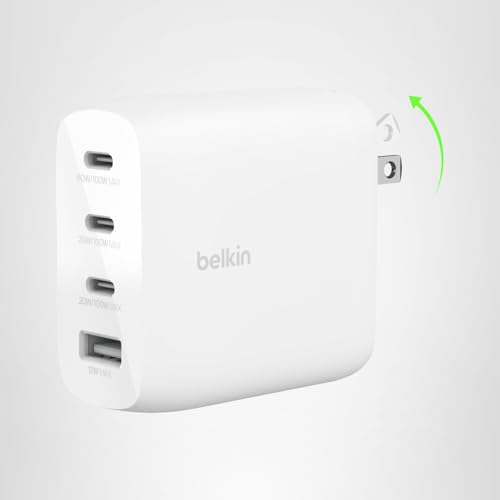 Belkin BoostCharge Pro packaging uses recycled materials and eco-friendly design.
