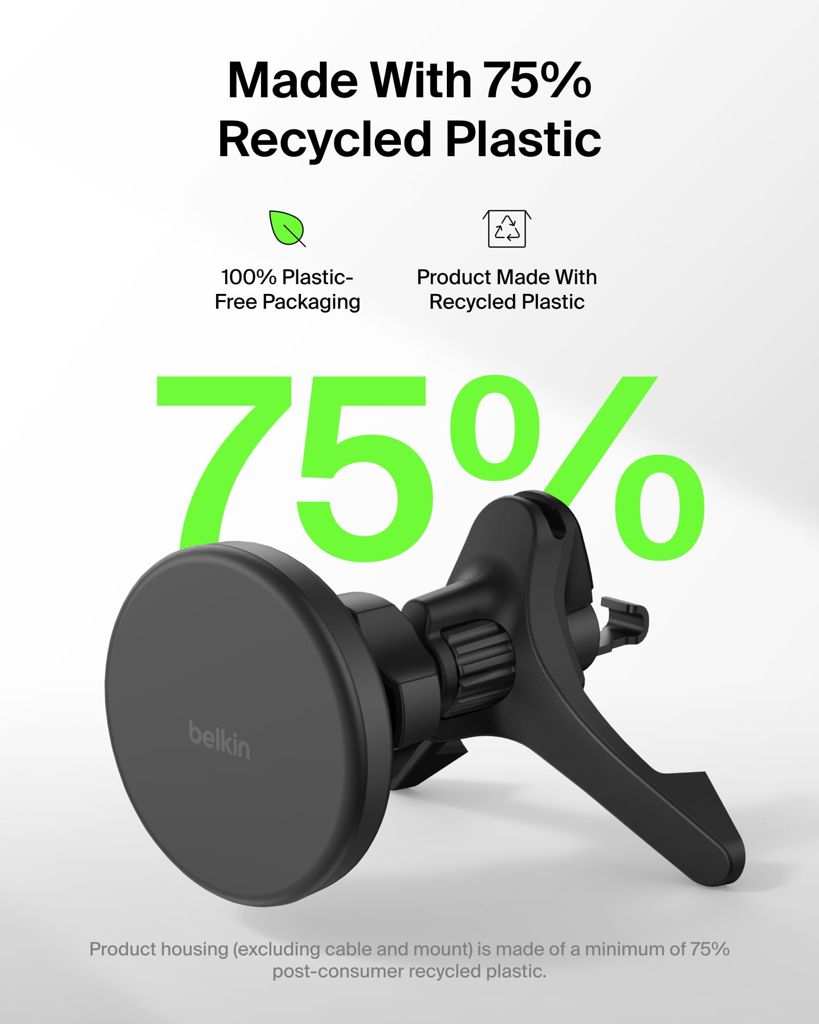 Belkin BoostCharge two-year warranty offers long-term peace of mind.