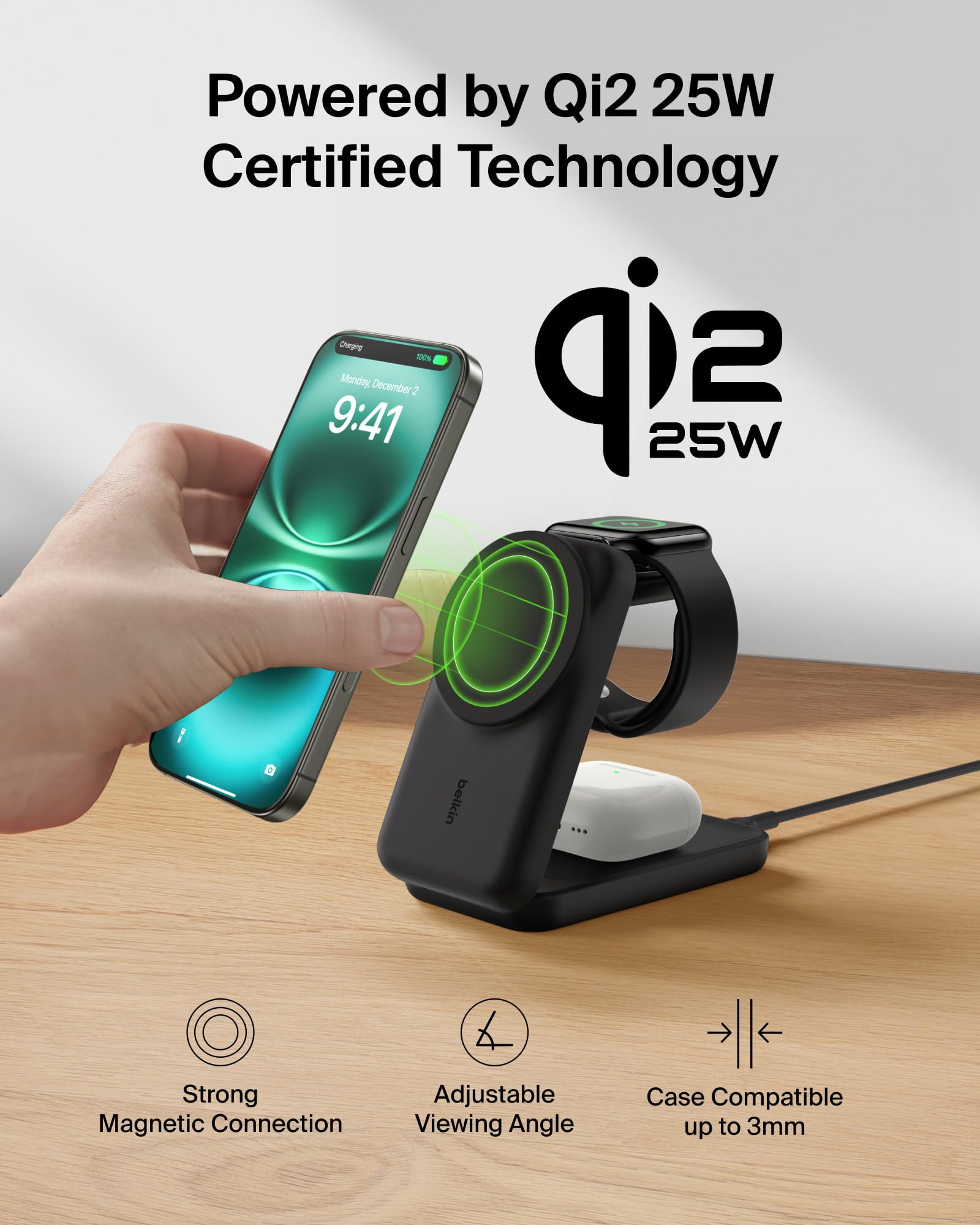 ChillBoost cooling tech shown on Belkin charging station