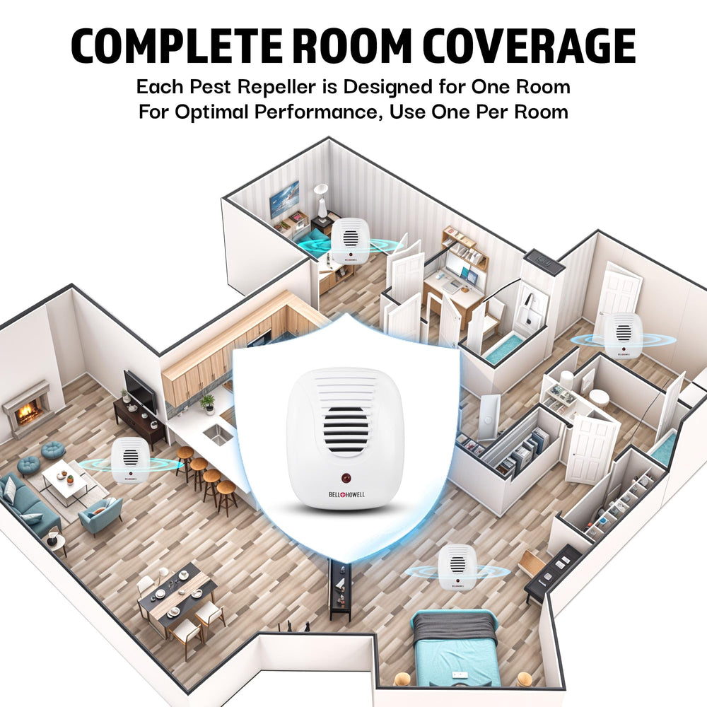 Bell and Howell product showing safe, pet-friendly design in a family home.