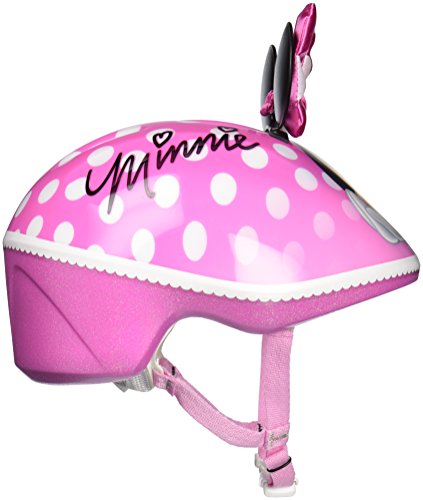 Bell Minnie Me breakaway attachment reduces snag risk during active play.