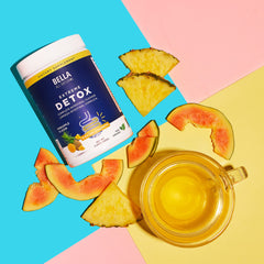 Bella All Natural Extreme Detox Pineapple packaging highlighting freshness.