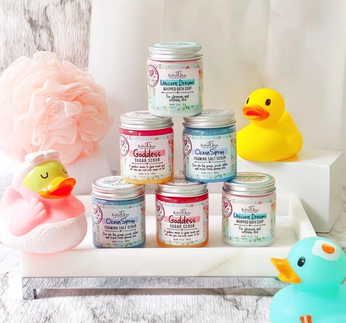 Bella & Bear Unicorn Dreams cruelty-free vegan packaging showcased.