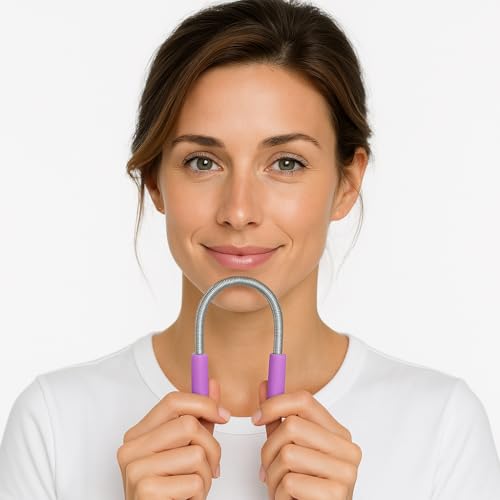 Bellabe Spring Hair Remover chin area demonstrates precise shaping for a smooth complexion