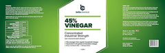 Belle Chemical 45% vinegar pour for potent grease and mineral stain removal.