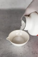 Safe jar and clear packaging illustrate storage ease for cleaning projects.