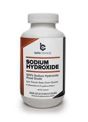 Soap-making setup with pure lye emphasizes safe handling and reliable saponification.