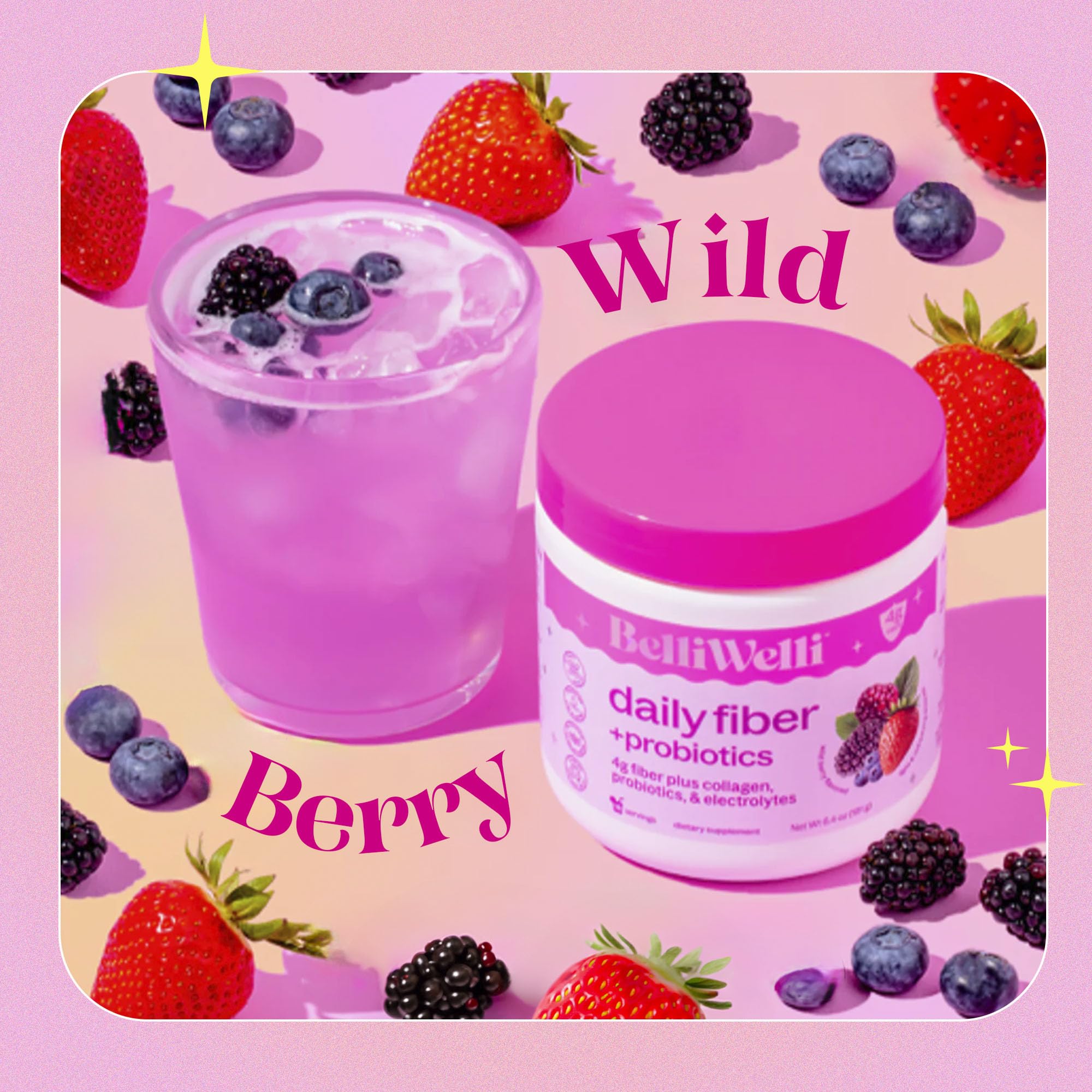 Belli Welli fiber powder scoop, precise measurement for consistent daily fiber intake