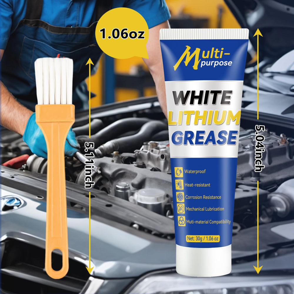 Outdoor equipment treated with Bellisinno grease to prevent rust and wear.