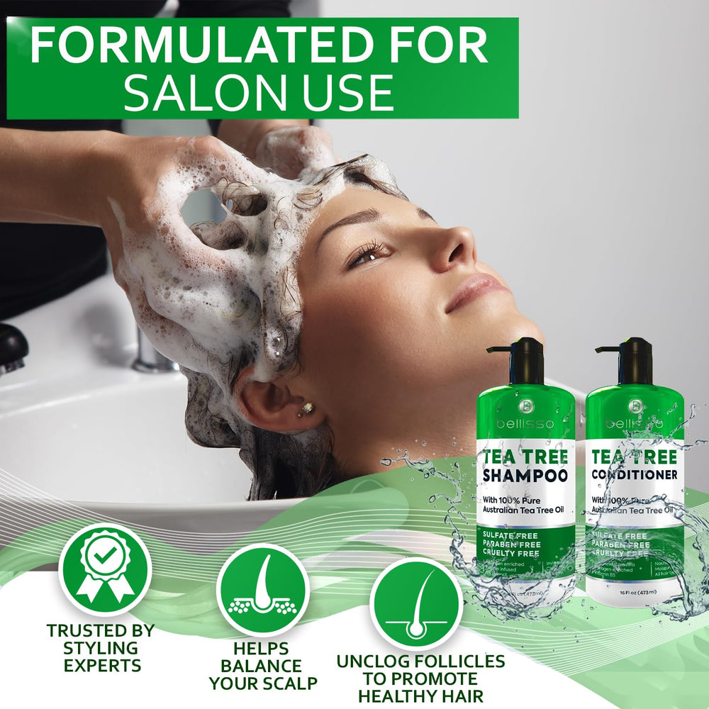 Bellisso shampoo lather on hand shows rich texture