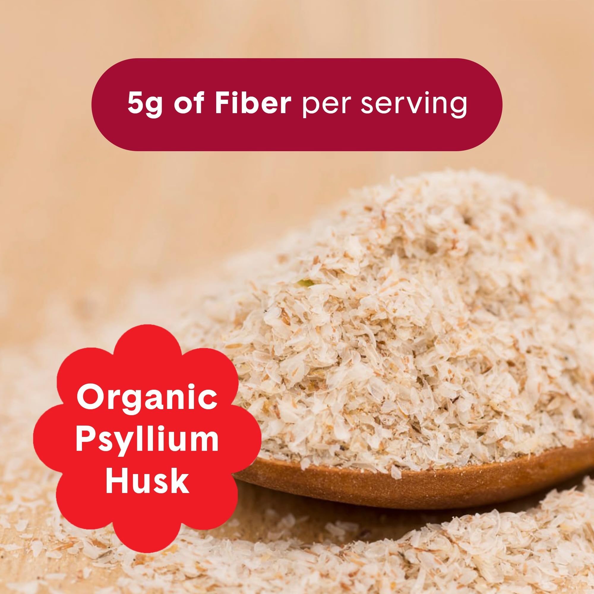 Bellway Super Fiber Powder jar highlights organic, non-GMO ingredients and clear labeling