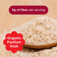 Bellway Super Fiber Powder jar highlights organic, non-GMO ingredients and clear labeling
