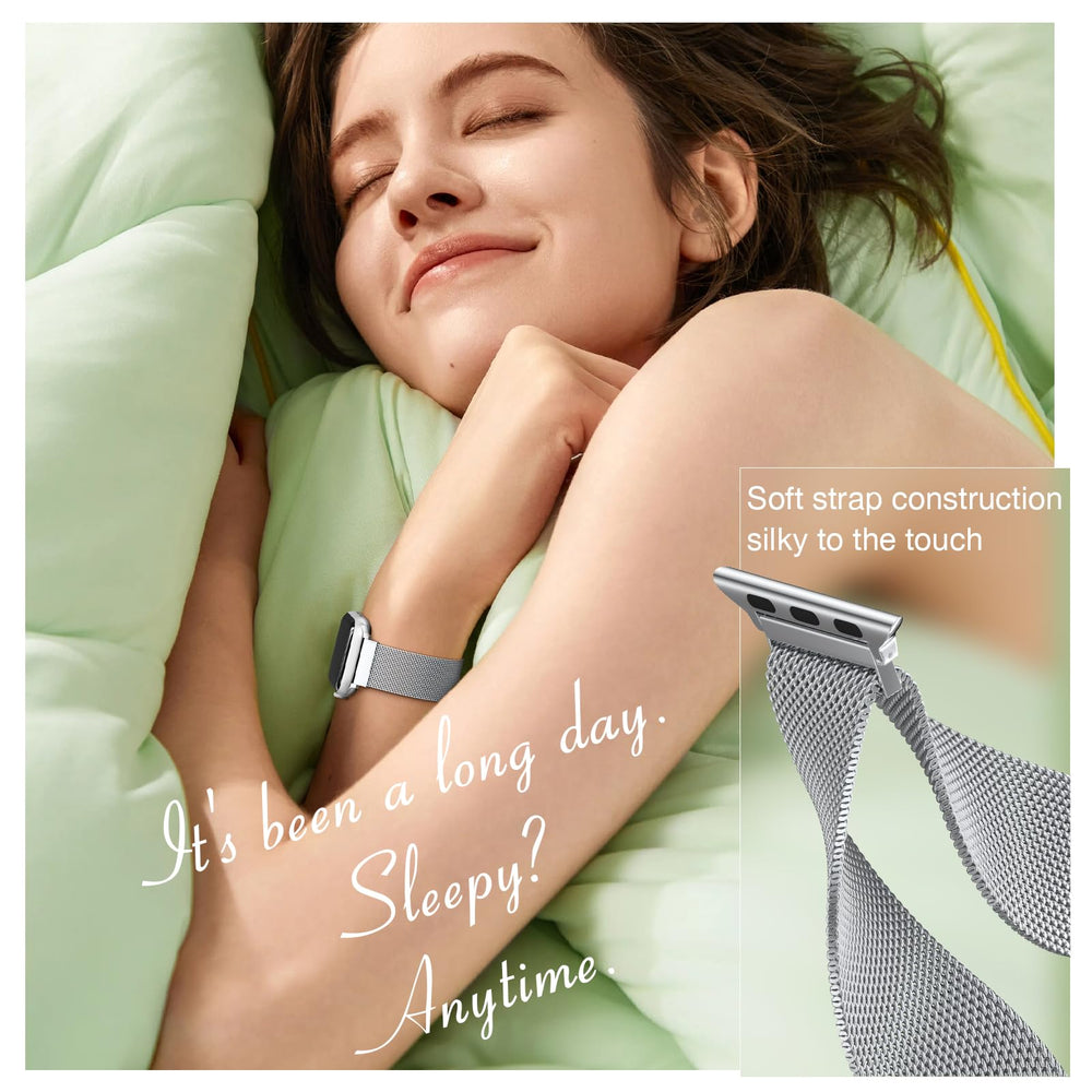 BELONGME band compatible with Apple Watch sizes from 38 to 49 mm.