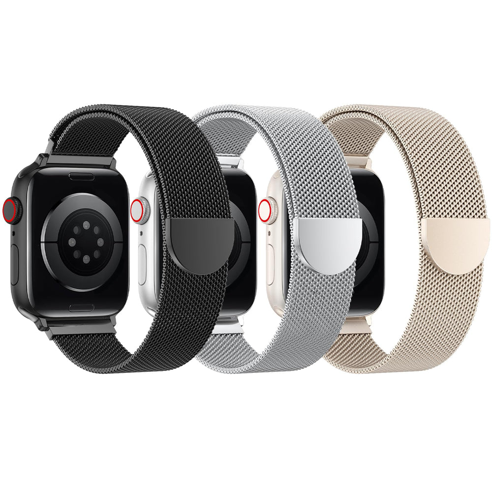 BELONGME mesh loop band with closed magnetic clasp for easy fit.