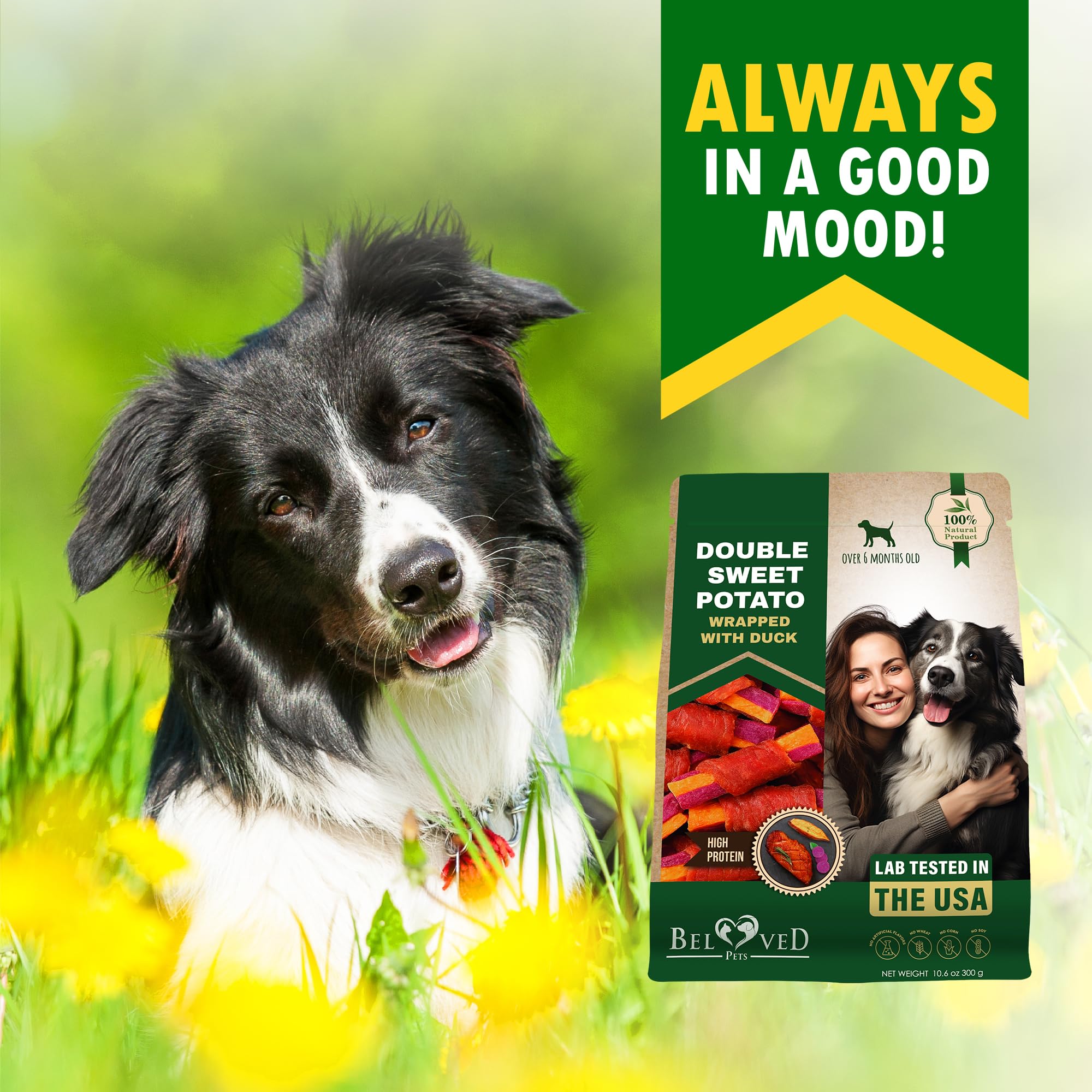 Beloved Pets dehydrated meat flavor preserves nutrients for tasty bites.