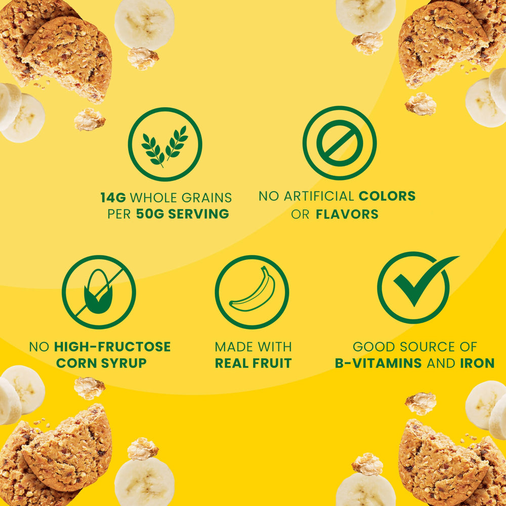 Belvita bar with yogurt and fruit, a balanced breakfast moment.